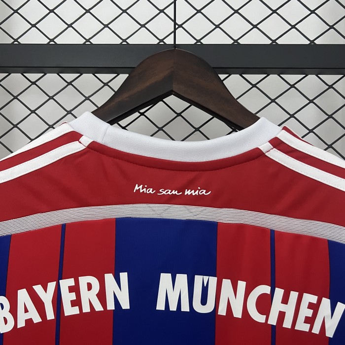 Retro Jersey 2014-2015 Bayern Munich Home Soccer Jersey Vintage Football Shirt