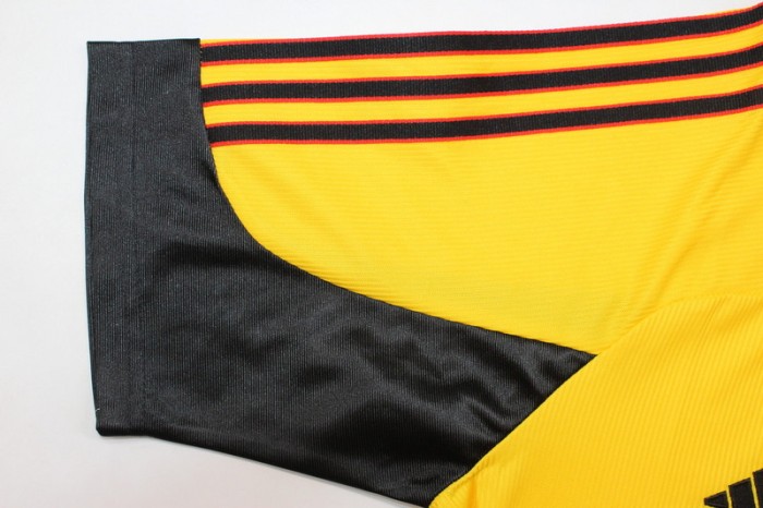 Retro Jersey 1999-2000 AC Milan BOBAN 10 Away Yellow Soccer Jersey Vintage Football Shirt