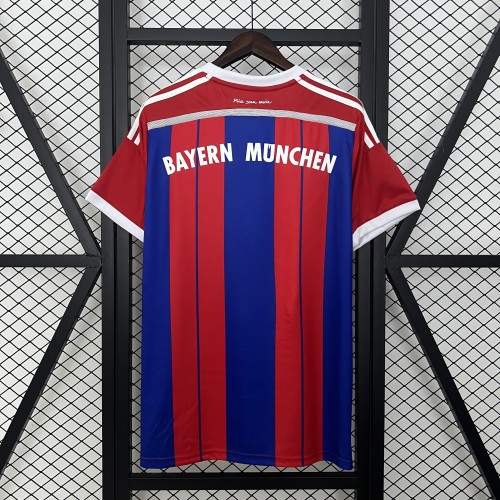 Retro Jersey 2014-2015 Bayern Munich Home Soccer Jersey Vintage Football Shirt