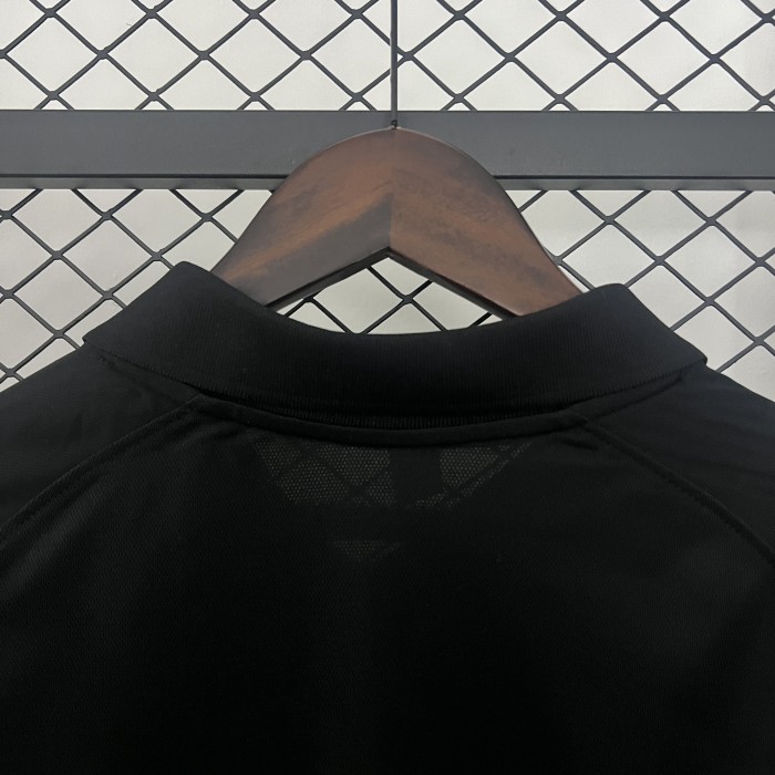 Fan Version 2025-2026 Colo-Colo Black Soccer Polo