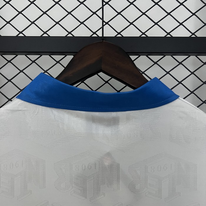 Retro Jersey 1994-1995 Inter Milan Away White Soccer Jersey Vintage Football Shirt