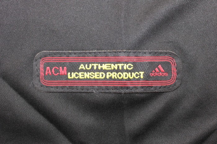 Retro Jersey 2000-2001 AC Milan Away Black Soccer Jersey Vintage Football Shirt