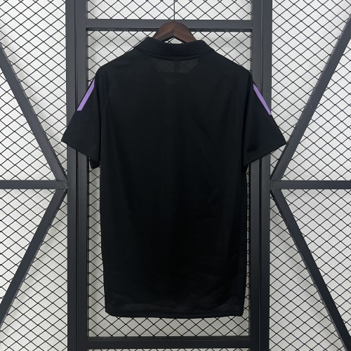 Fan Version 2025-2026 Colo-Colo Black Soccer Polo