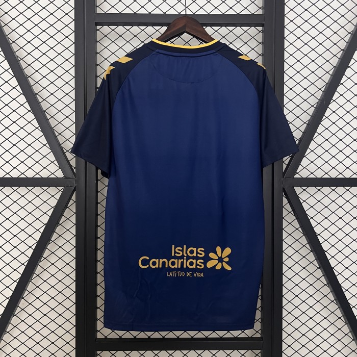 Fan Version 2024-2025 Tenerife Away Dark Blue Soccer Jersey Tenerice Football Shirt