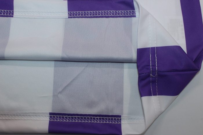 with LFP Patch Retro Jersey 1995-1996 Real Valladolid PETERNAC 9 Home Soccer Jersey Vintage Football Shirt