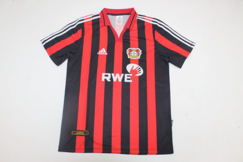Retro Jersey 2001-2002 Bayer 04 Leverkusen BALLACK 13 Home Soccer Jersey Football Shirt