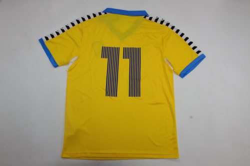 Retro Jersey 1983-1984 Cadiz 11 Home Soccer Jersey Vintage Football Shirt
