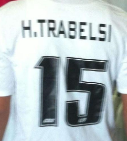 H.TRABELSI 15 Lettering for CSS Jersey