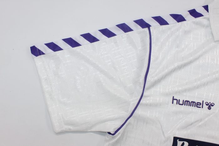 Retro Jersey 1989-1990 Real Madrid 8 Home Soccer Jersey Vintage Real Camisetas de Futbol