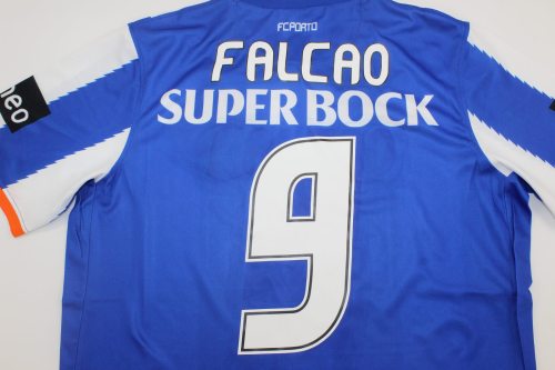 Retro Jersey 2010-2011 Porto FALCAO 9 Home Soccer Jersey Vintage Football Shirt