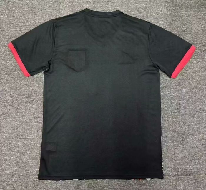 Fan Version Japan 2024 Black Comic Soccer Jersey Football Shirt