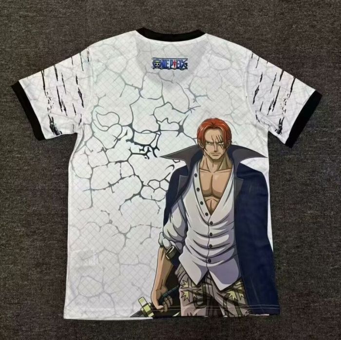 Fan Version Japan 2024 White Comic Soccer Jersey Football Shirt