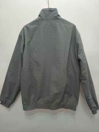 Retro 1988-1989 Everton Grey Trench Coat Soccer Reversible Windbreaker Jacket