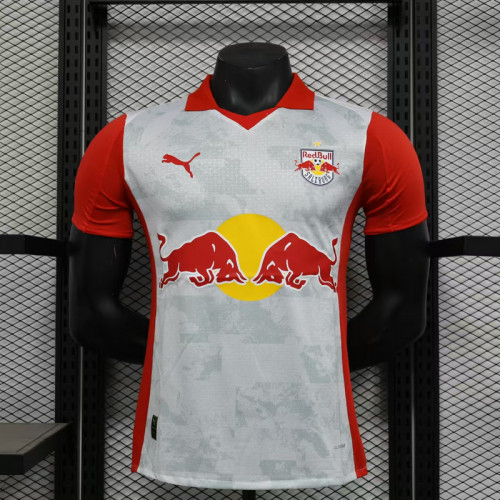 Player Version 2025-2026 Red Bull Salzburg Home Soccer Jersey
