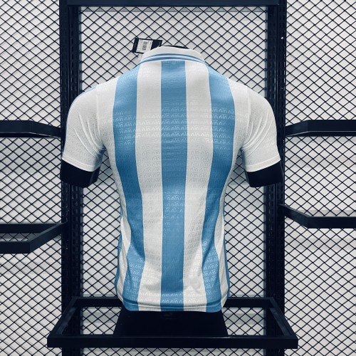 Player Version Retro Jersey 1994 Argentina Home Soccer Jersey Vintage Football Shirt