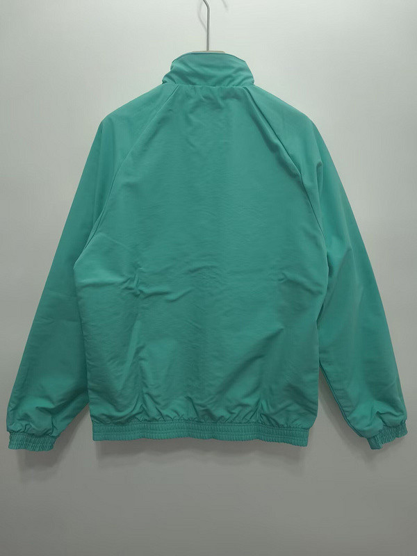 Retro 1992 England Trench Coat Soccer Reversible Windbreaker Jacket