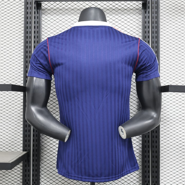 Player Version Arsenal 2025 Terrace Icons Jersey Blue Footbal Shirt