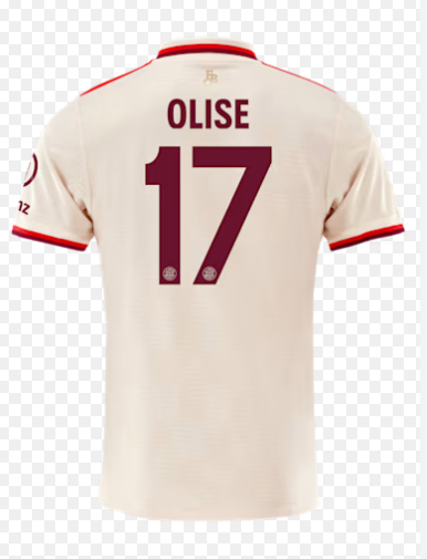 Fan Version 2024-2025 Bayern Munich OLISE 17 Third Away Soccer Jersey Bayern Munchen Football Shirt