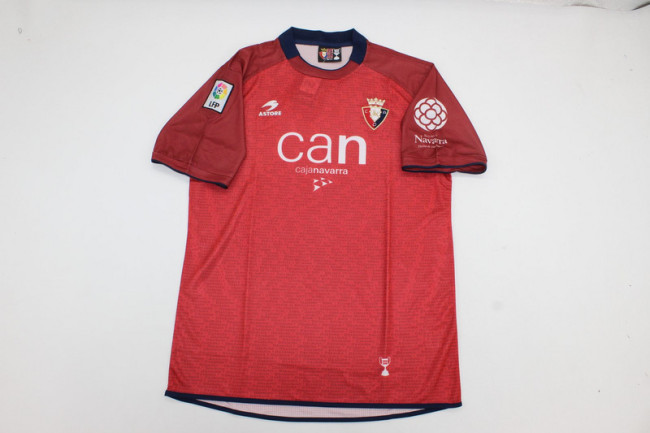 with LFP Patch Retro Jersey 2004-2005 Osasuna Home Soccer Jersey Camisetas de Futbol