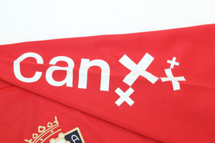 with LFP Patch Retro Jersey 2010-2012 Osasuna Home Soccer Jersey Camisetas de Futbol