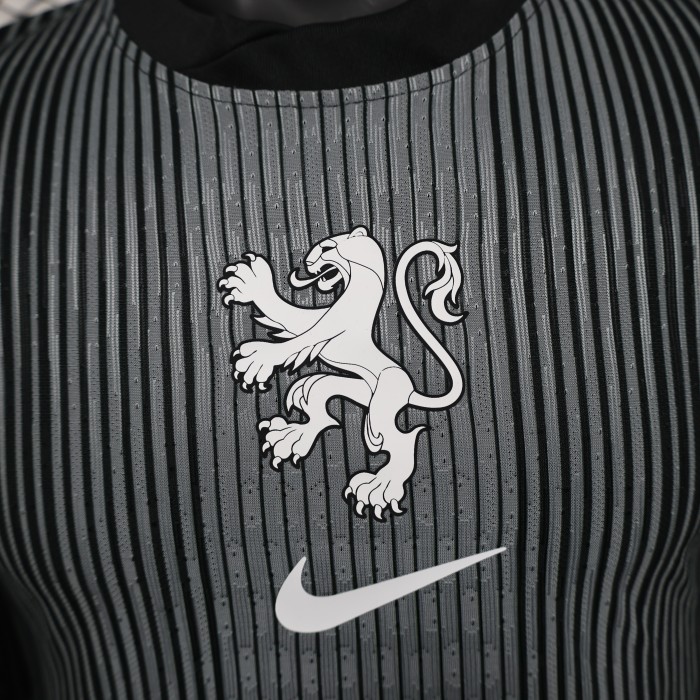 Player Version 2025 Netherlands Black Goalkeeper Soccer Jersey Holland Football Shirt