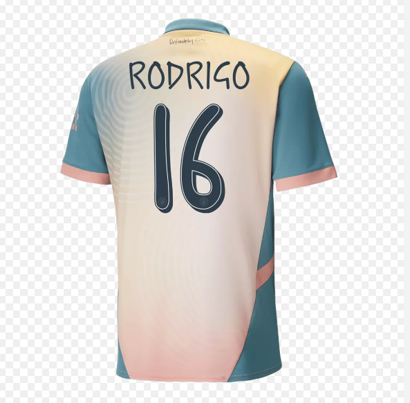 Player Version Manchester City 2024-2025 RODRIGO 16 Fourth Away Soccer Jersey Man City Football Shirt