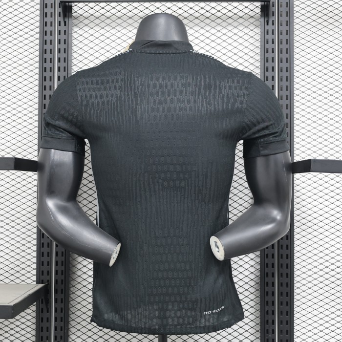Player Version 2025 Netherlands Black Goalkeeper Soccer Jersey Holland Football Shirt