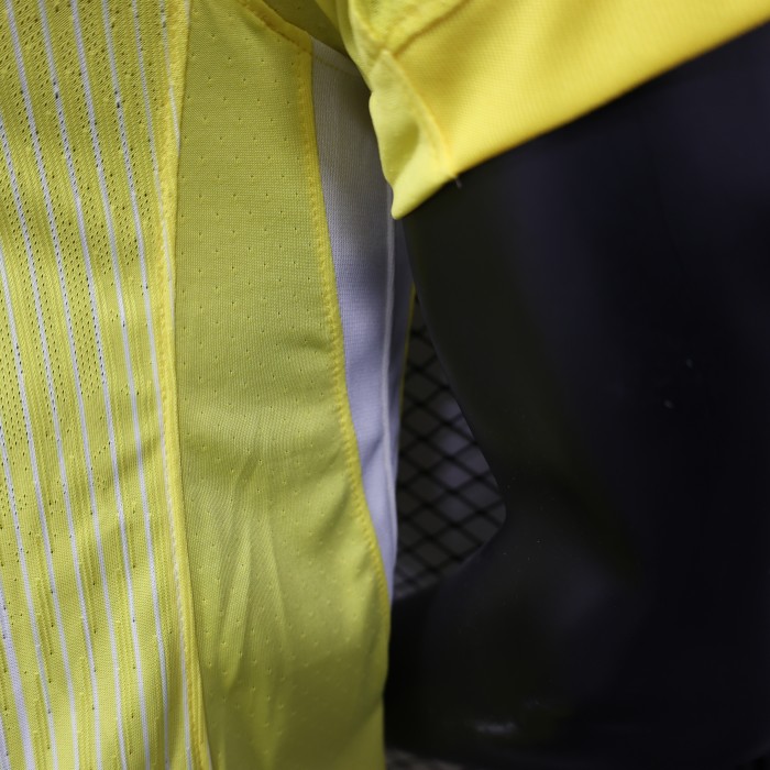 Player Version 2025 France Yellow Goalkeeper Soccer Jersey Football Shirt