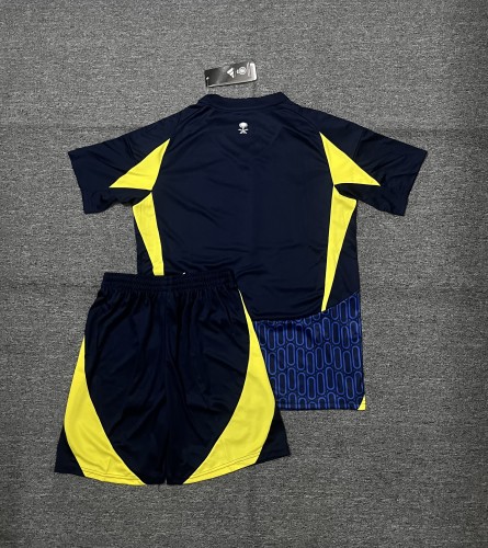 Adult Uniform 2024-2025 Al Nassr Away Soccer Jersey Shorts Football Kit