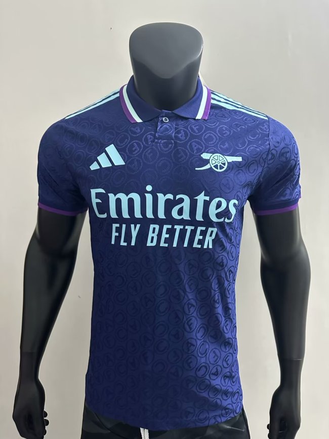Player Version 2025-2026 Arsenal Blue Special Edition Soccer Jersey