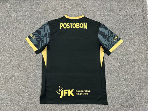 Fans Version 2025-2026 Atletico Nacional de Medellin Away Black Soccer Jersey