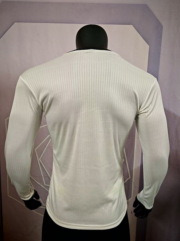 Long Sleeve Player Version 2025 Germany White 50th Anniversary Soccer Jersey Football Shirt