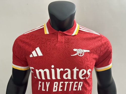Player Version 2025-2026 Arsenal Red Special Edition Soccer Jersey