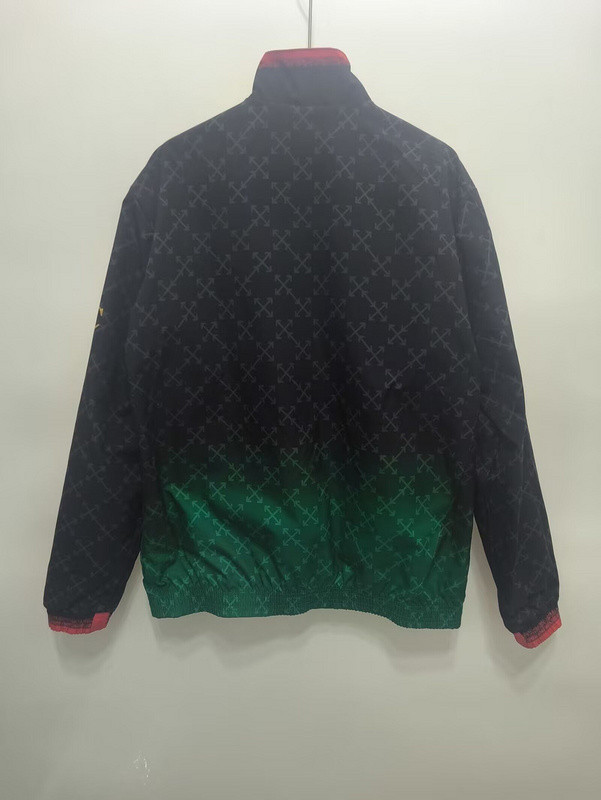 AC Milan Red/Green Trench Coat Soccer Reversible Windbreaker Jacket