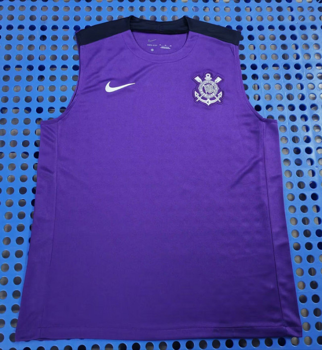 2025-2026 Corinthians Purple Soccer Training Vest