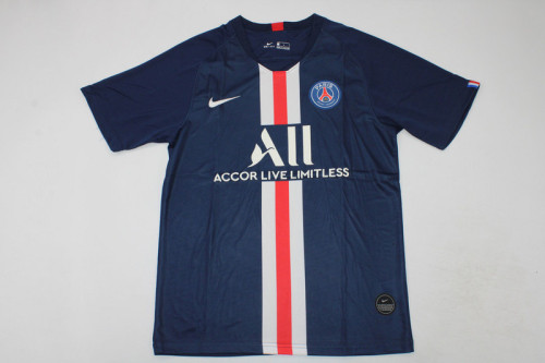 Retro Jersey 2019-2020 PSG Home Soccer Jersey Vintage Paris Football Shirt