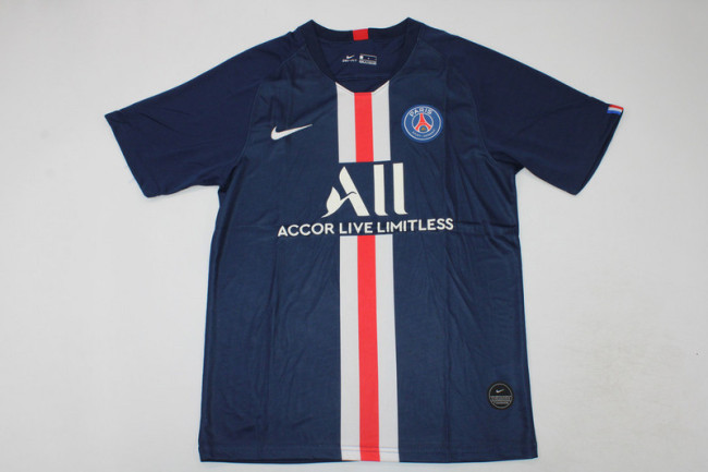 Retro Jersey 2019-2020 PSG Home Soccer Jersey Vintage Paris Football Shirt