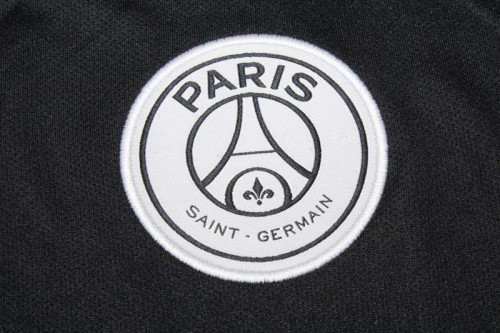Retro Jersey Long Sleeve 2018-2019 PSG Black Soccer Jersey Vintage Football Shirt