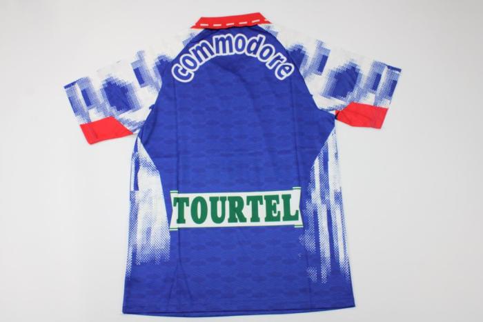 Retro Jersey 1992-1993 PSG Home Soccer Jersey Vintage Paris Football Shirt