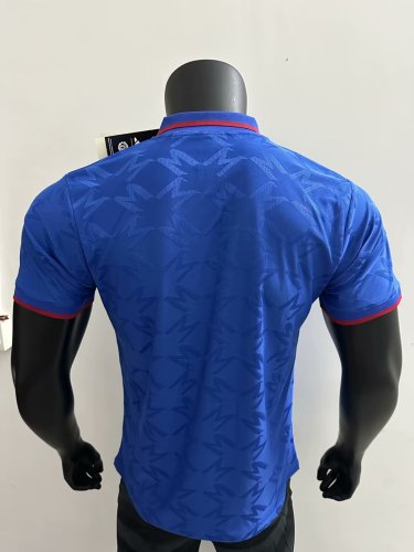 Player Version Manchester United 2025-2026 Blue Special Edition Soccer Jersey Man United Football Shirt