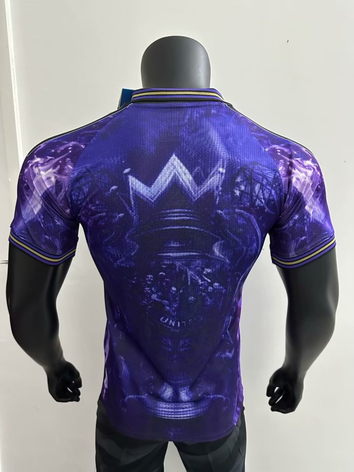 Player Version Manchester United 2025-2026 Purple Special Edition Soccer Jersey Man United Football Shirt