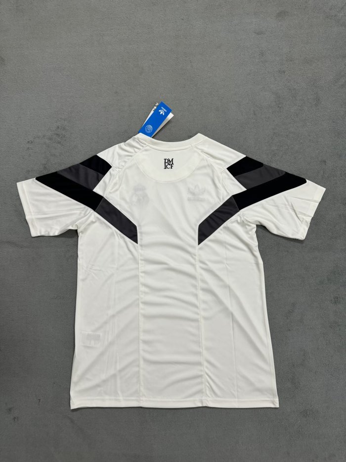 Retro Model Real Madrid 2025-2026 White Special Version Soccer Jersey Real Football Shirt