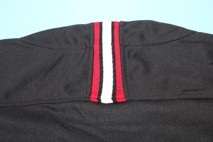 with UCL Patch Long Sleeve Retro Jersey 2018-2019 PSG Black Soccer Jersey Vintage Paris Football Shirt