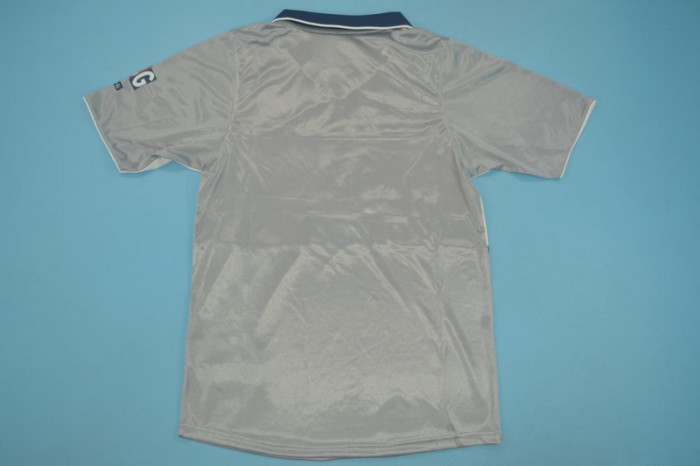 Retro Jersey 2000-2001 PSG Away Grey Soccer Jersey Vintage Paris Football Shirt