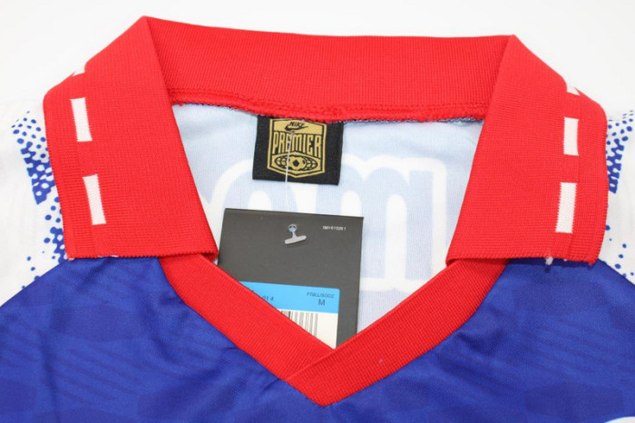 Retro Jersey 1992-1993 PSG Home Soccer Jersey Vintage Paris Football Shirt