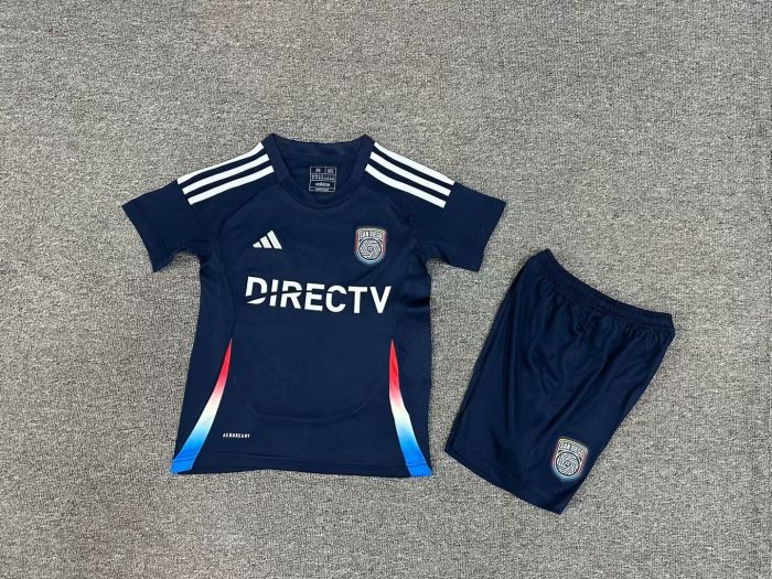 Youth Uniform Kids Kit 2025-2026 San Diego Home Soccer Jersey Shorts Child Football Set