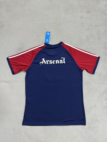 Retro Model Arsenal 2024-2025 Dark Blue Soccer Jersey Football Shirt