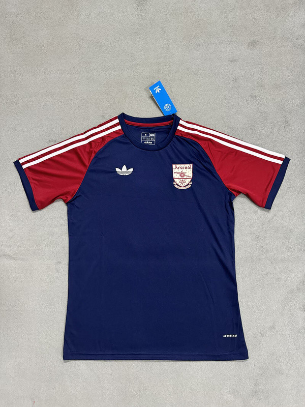Retro Model Arsenal 2024-2025 Dark Blue Soccer Jersey Football Shirt