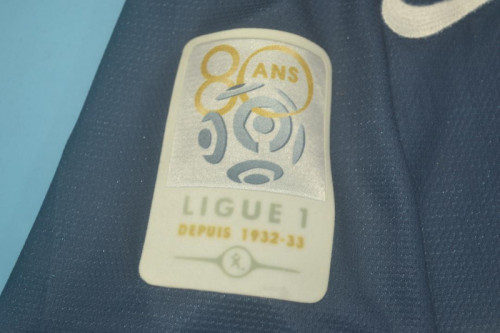 with Ligue 1 Patch Retro Jersey 2012-2013 PSG Home Soccer Jersey Vintage Paris Football Shirt