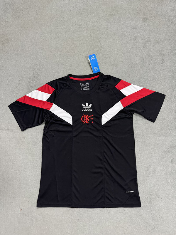 Retro Model 2024-2025 Flamengo Black Soccer Jersey Football Shirt